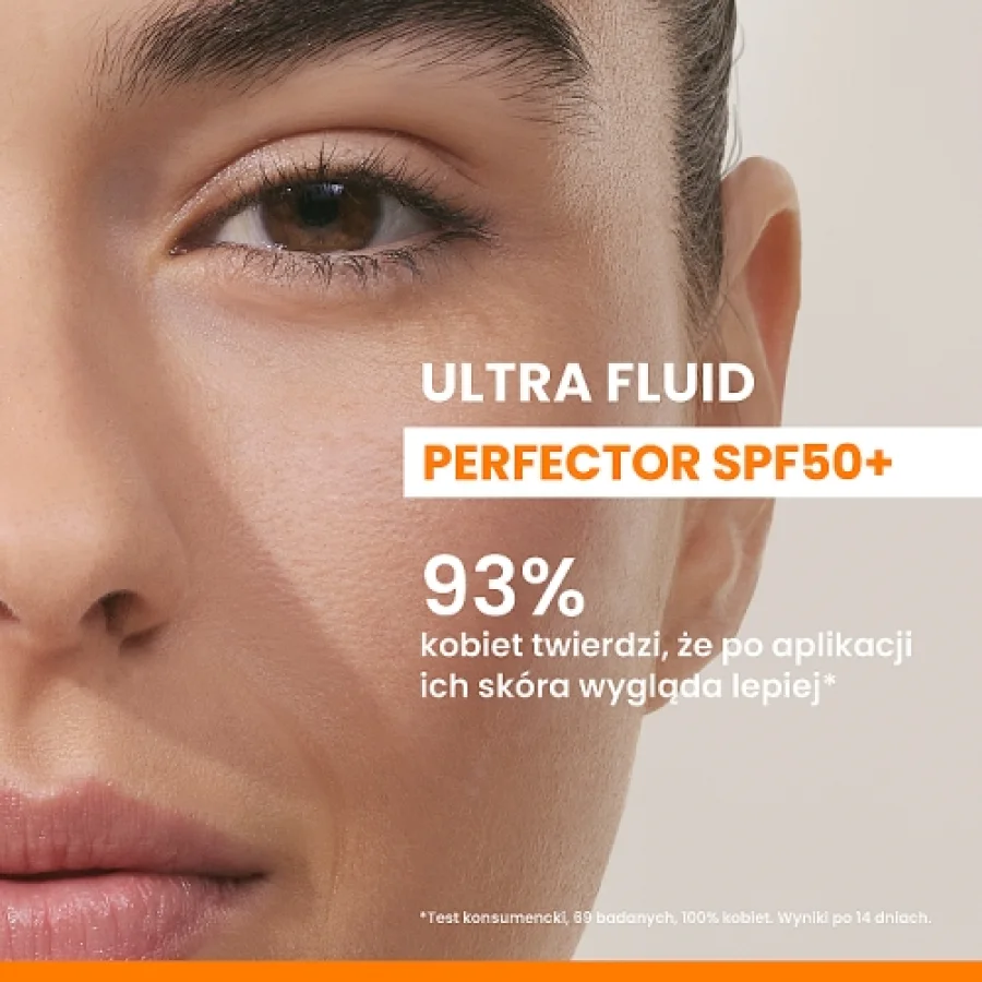 #2 – AVENE Bardzo wysoka ochrona przeciwsłoneczna Ultra Fluid Perfector SPF50+, 50ml
