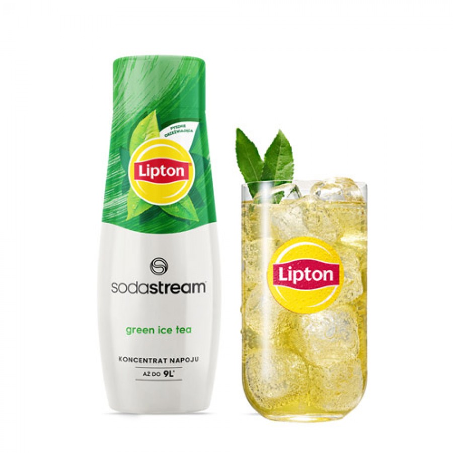 Zdjęcie produktu - 0 SodaStream Syrop Lipton Green Tea, 440ml