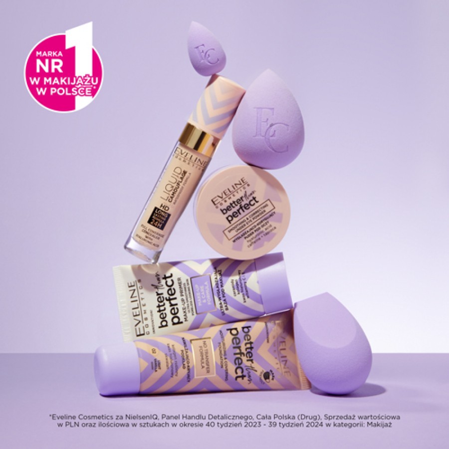 Zdjęcie produktu - 4 EVELINE Better Than Perfect Gąbka do makijażu