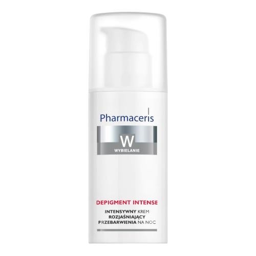 Miniaturka artykułu - #0 PHARMACERIS W Intensywny krem rozjaśniający przebarwienia na noc, 50ml