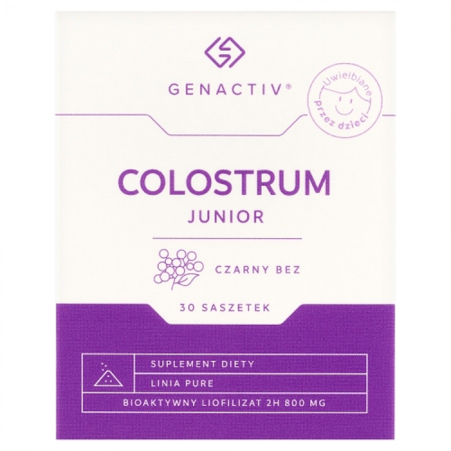 Miniaturka artykułu - #0 GENACTIV Clostrum Junior z czarnym bzem, 30sasz.