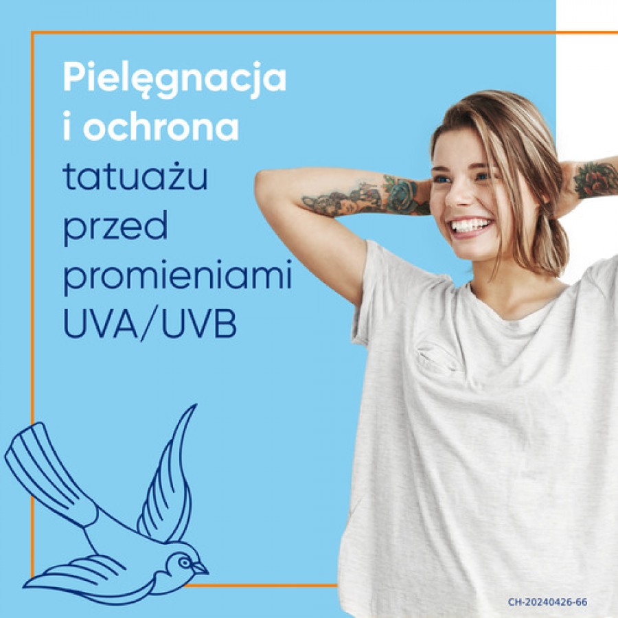 Miniaturka artykułu - #0 Bepanthen Tattoo - Krem przeciwsłoneczny SPF 50+ UVA/UVB, 50ml