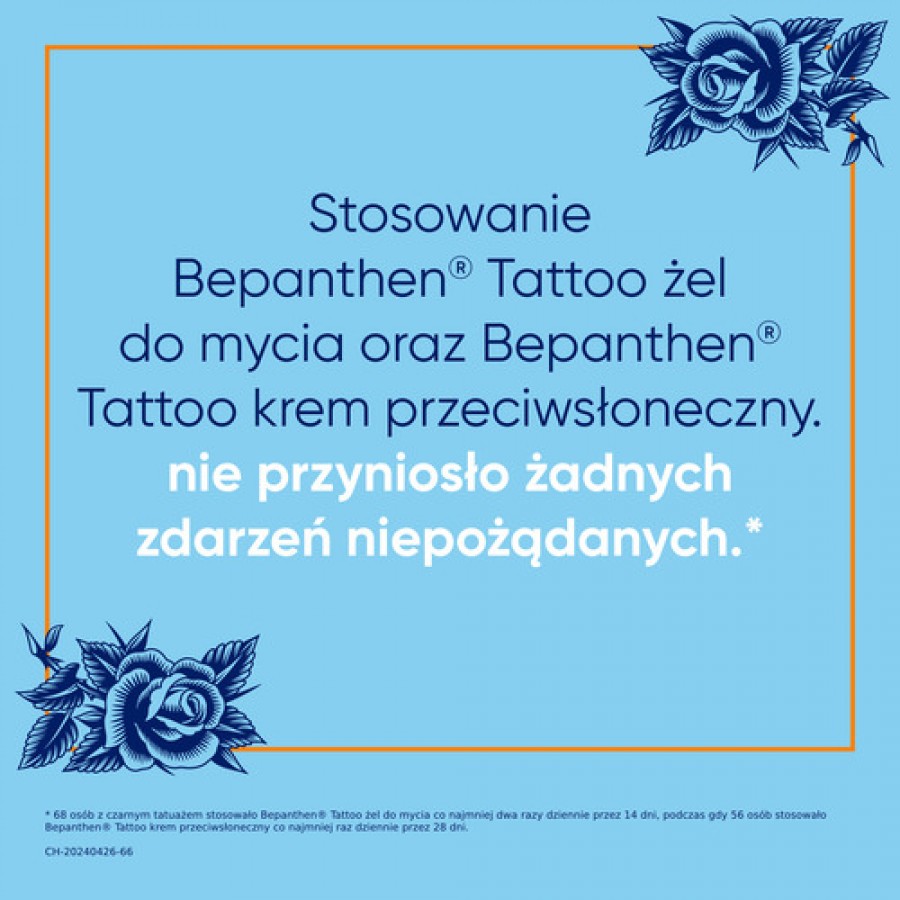 Zdjęcie produktu - 5 Bepanthen Tattoo Żel do mycia wytatuowanej sk&oacute;ry, 200ml