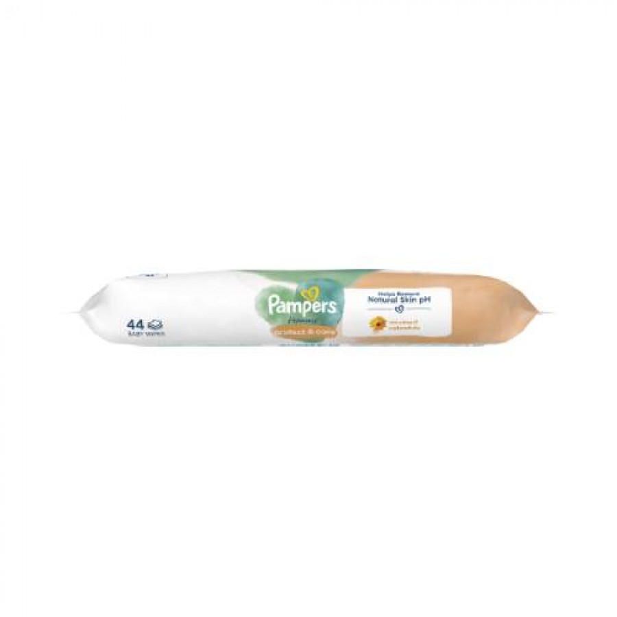 Zdjęcie produktu - 8 Pampers Harmonie Protect&Care Chusteczki nawilżane, 44szt.