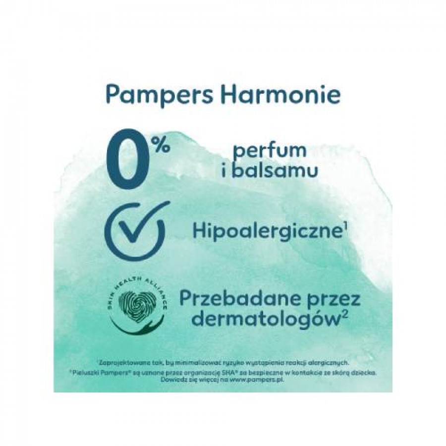 Zdjęcie produktu - 7 Pampers Harmonie Baby Pieluchomajtki rozmiar 5 12kg-17kg, 20 sztuk