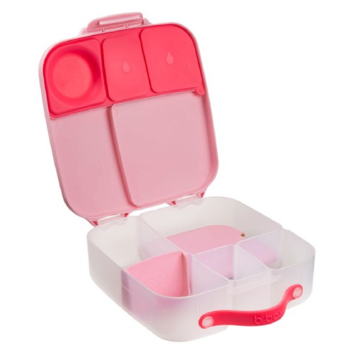 Zdjęcie produktu - 0 B.BOX Duży lunchbox z przegr&oacute;dkami Flamingo Fizz, 1 szt.
