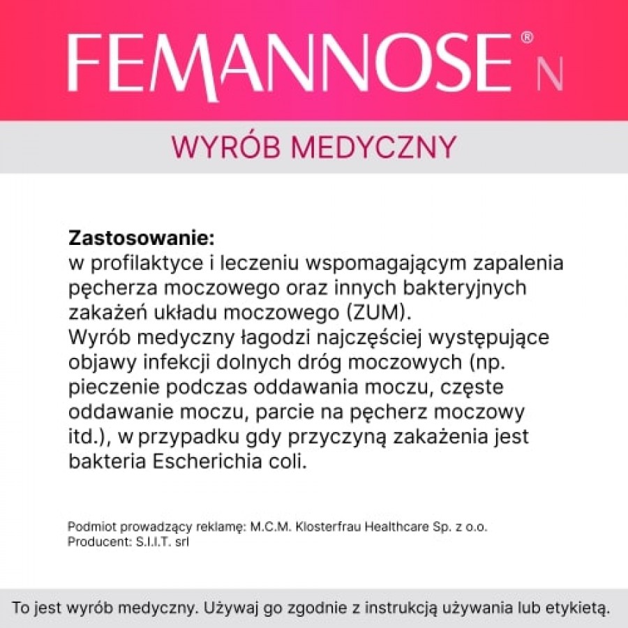 #5 – Femannose N, 30 saszetek