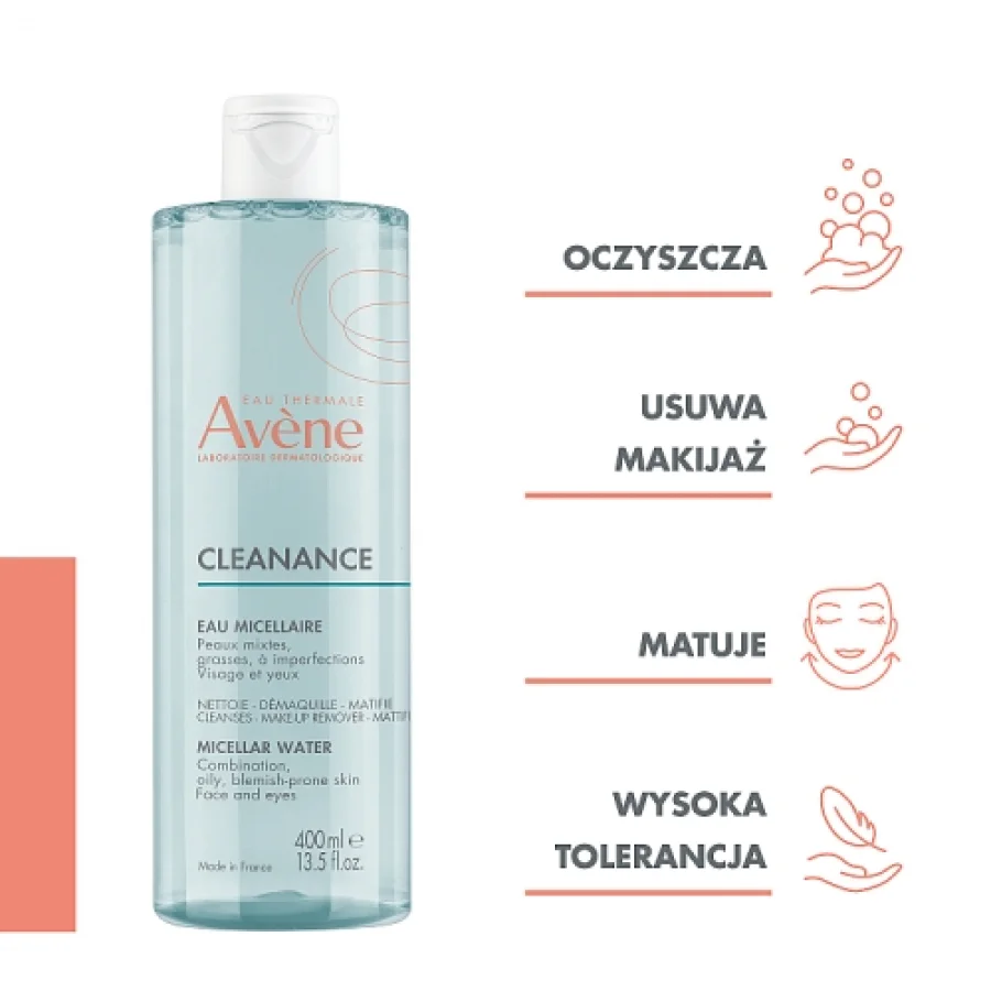 #0 – AVENE Cleanance Woda micelarna, 400ml