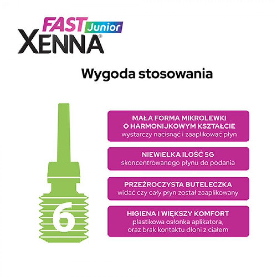 Zdjęcie produktu - 3 Xenna Fast Junior, 6 mikrowlewek