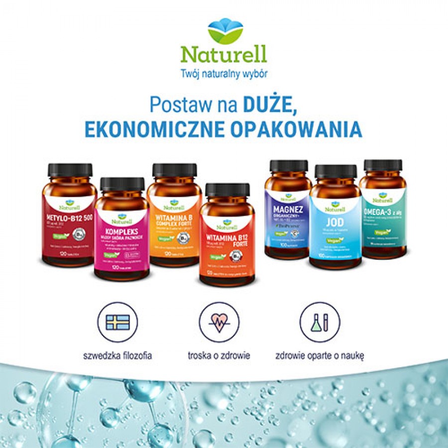Zdjęcie produktu - 5 NATURELL Witamina D dla dzieci, 180tabl.