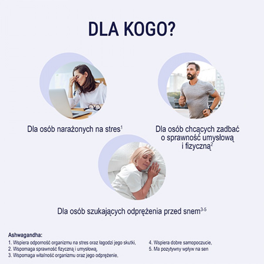 Zdjęcie produktu - 2 NATURELL Ashwagandha, 120 tabletek