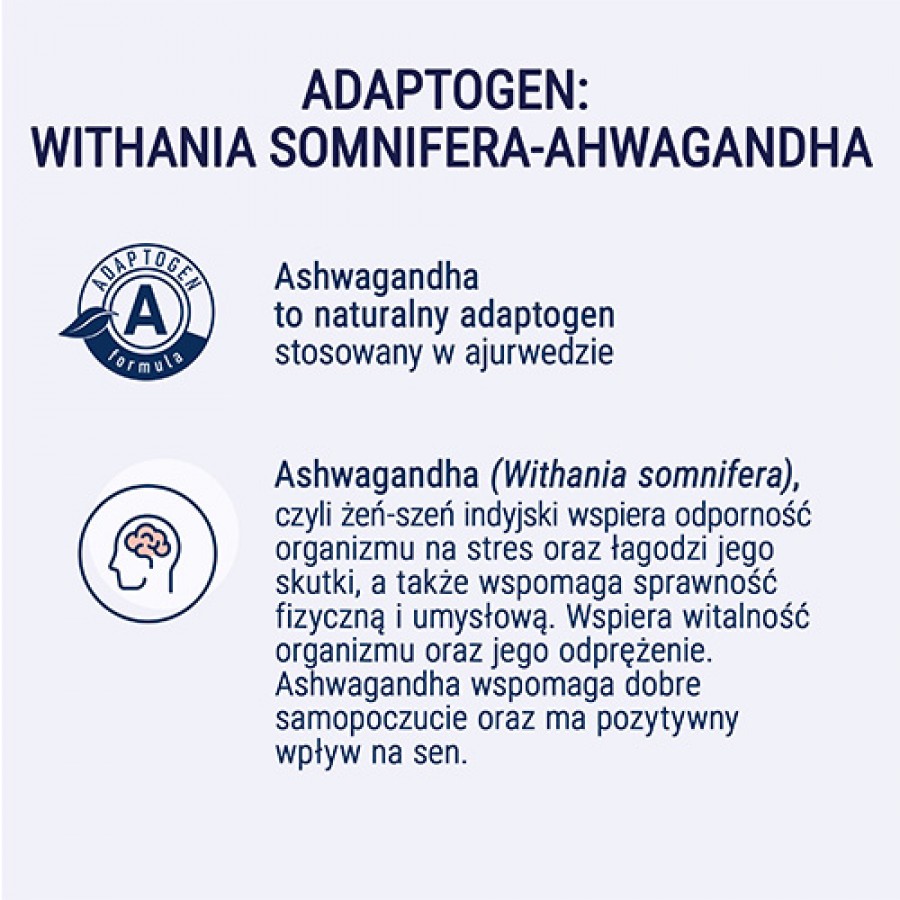Zdjęcie produktu - 4 NATURELL Ashwagandha, 120 tabletek