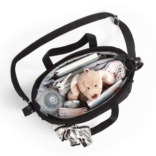 Miniaturka artykułu - #0 BabyOno Torba dla mamy / do w&oacute;zka CARMEN czarna 1571/01