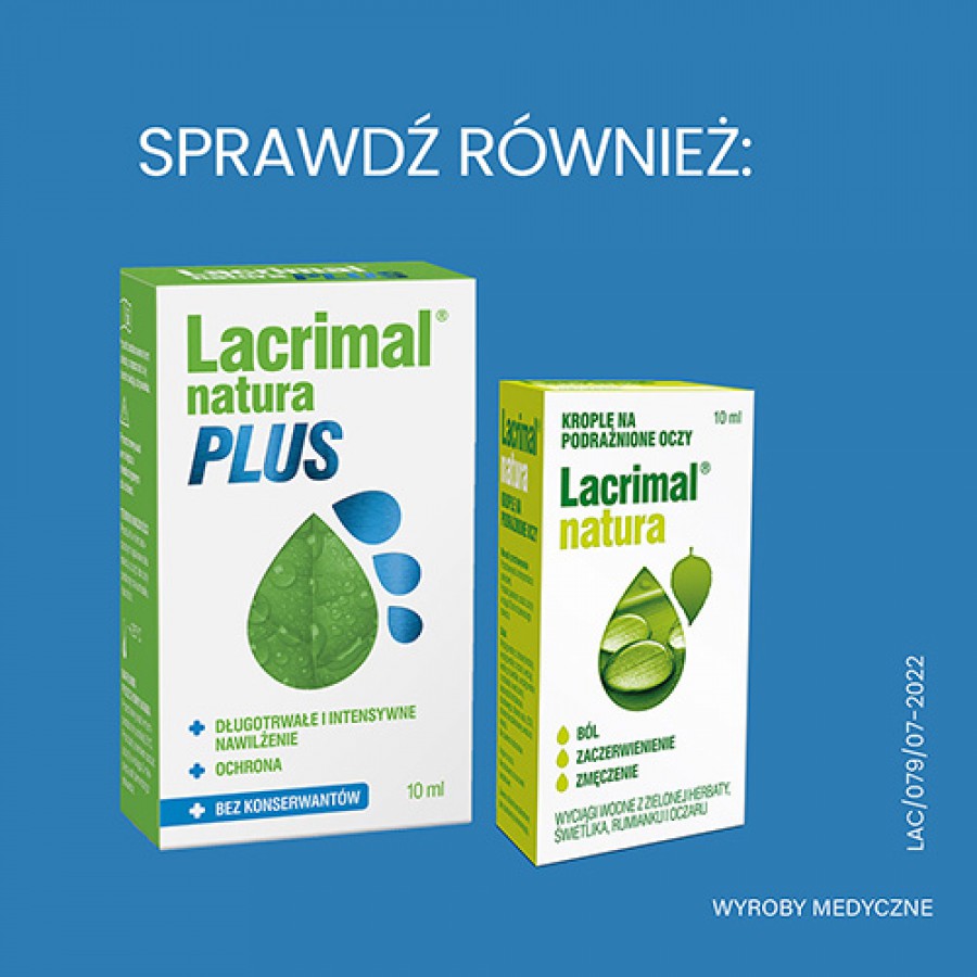 Zdjęcie produktu - 3 LACRIMAL Krople do oczu - 2 x 5 ml
