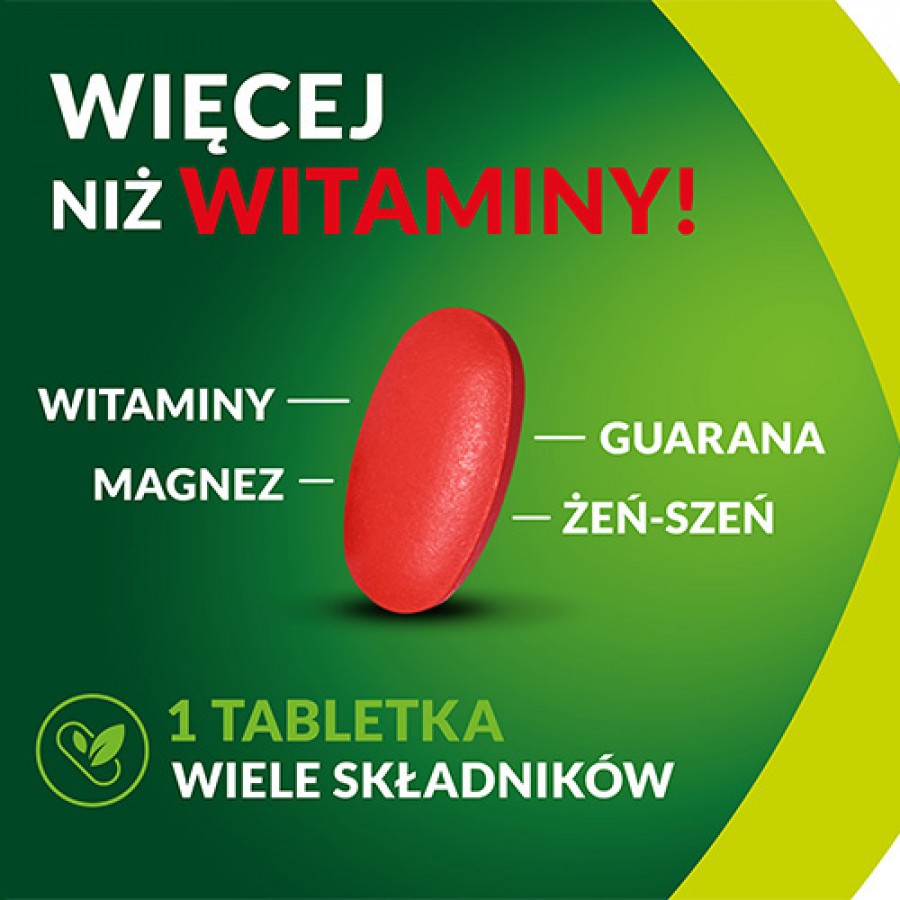Zdjęcie produktu - 3 Vigor UP! Energia, 60 tabl.