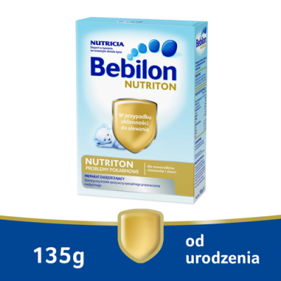 Miniaturka artykułu - #0 Bebilon Nutriton Proszek zagęszczający pokarm dla niemowląt od urodzenia, 135 g