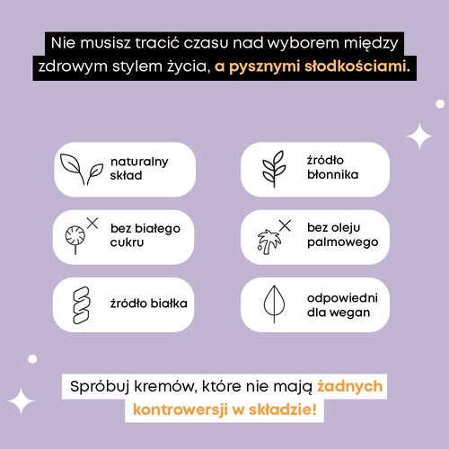 Miniaturka artykułu - #0 SUPERSONIC Kleks Krem Mocy Krem orzechowy o smaku białej czekolady z owocami tropikalnymi, 250g