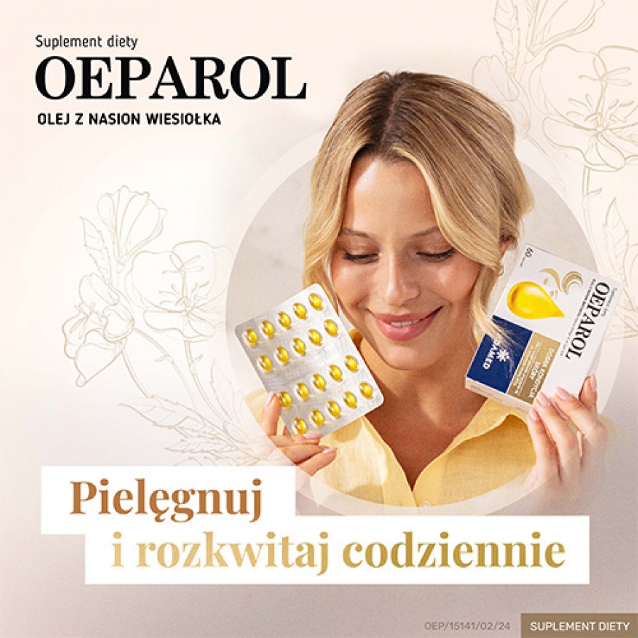 Zdjęcie produktu - 4 OEPAROL olej z nasion wiesiołka, 60 kaps.
