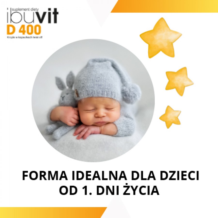 Zdjęcie produktu - 0 IBUVIT D 400 - 30 kapsułek twist-off 