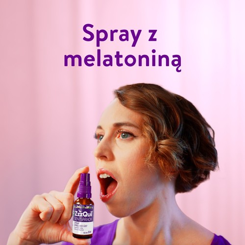 Miniaturka artykułu - #1 Vicks ZzzQuil SEN Spray z melatoniną, 30ml