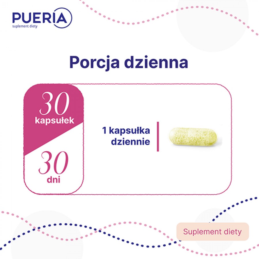 Zdjęcie produktu - 5 Pueria PRE, 30 kapsułek