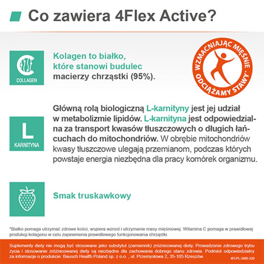Zdjęcie produktu - 3 4Flex Active, 30 sasz.