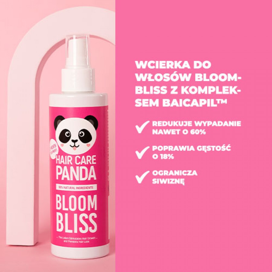 Miniaturka artykułu - #0 HAIR CARE PANDA Bloom Bliss wcierka do sk&oacute;ry głowy przeciw wypadaniu, 200ml