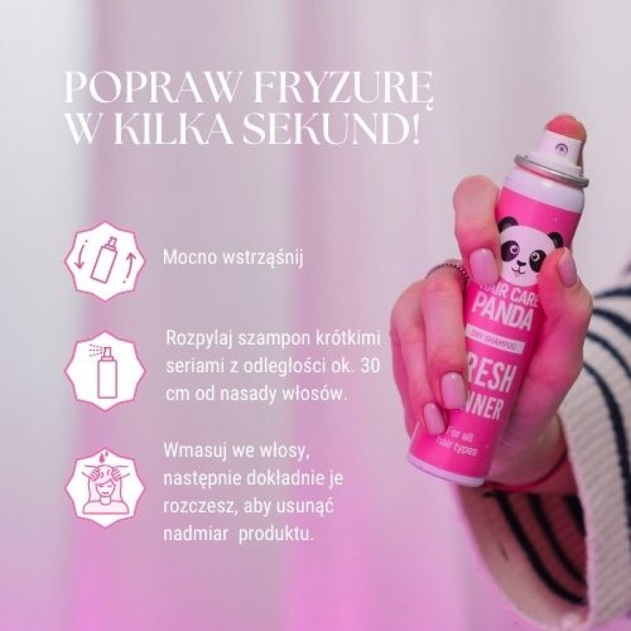 Miniaturka artykułu - #0 Noble Health Hair Care Fresh Winner Suchy Szampon, 75ml