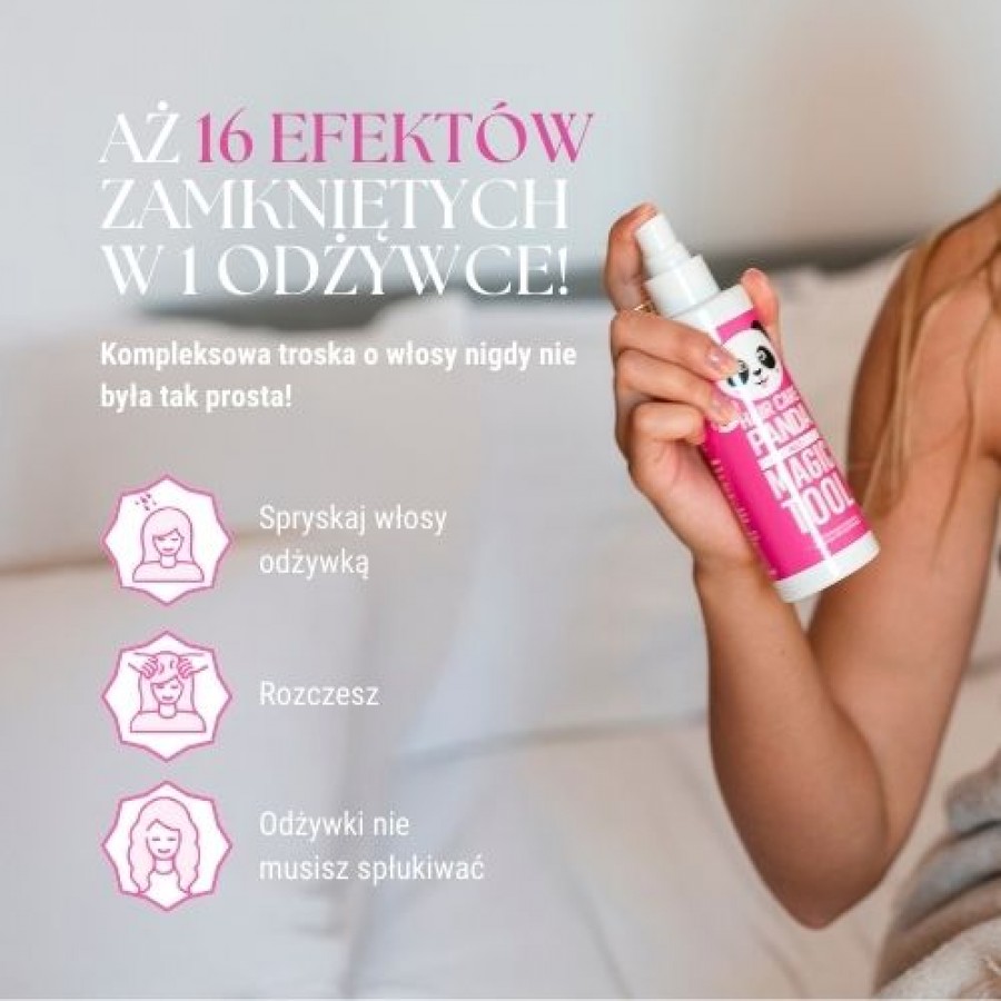 Zdjęcie produktu - 0 Noble Health Hair Care Panda Multifunkcyjna odżywka do włos&oacute;w w spray'u, 200 ml
