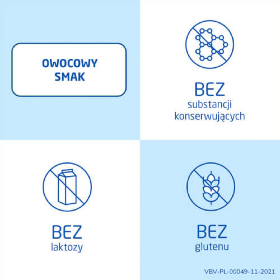 Miniaturka artykułu - #1 VIBOVIT LITERKI Żelki owocowe - 50 sztuk (3936)