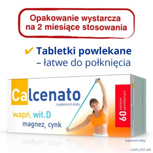 Zdjęcie produktu - 2 CALCENATO - 60 tabletek 