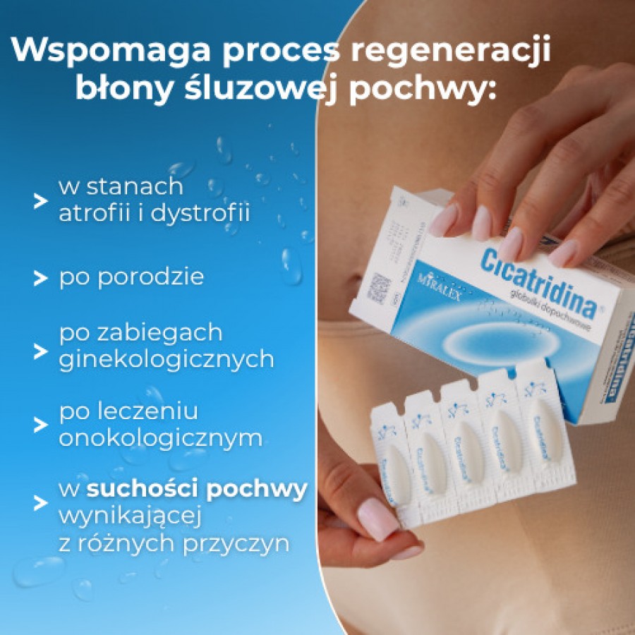 Zdjęcie produktu - 0 CICATRIDINA - 10 globulek