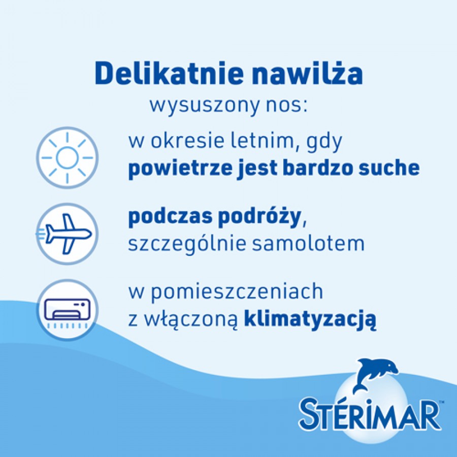 Zdjęcie produktu - 2 Sterimar Higiena Nosa Woda morska do nosa, spray, 50 ml