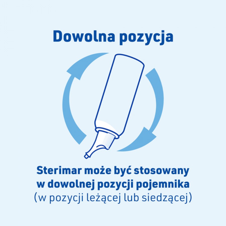 Zdjęcie produktu - 7 Sterimar Higiena Nosa Woda morska do nosa, spray, 50 ml