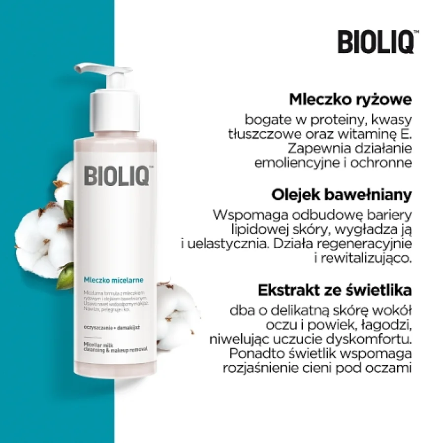 #1 – BIOLIQ CLEAN Mleczko micelarne, 135ml