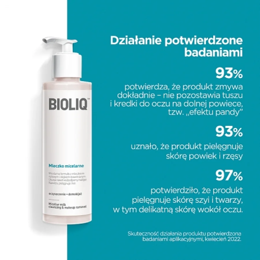 #4 – BIOLIQ CLEAN Mleczko micelarne, 135ml