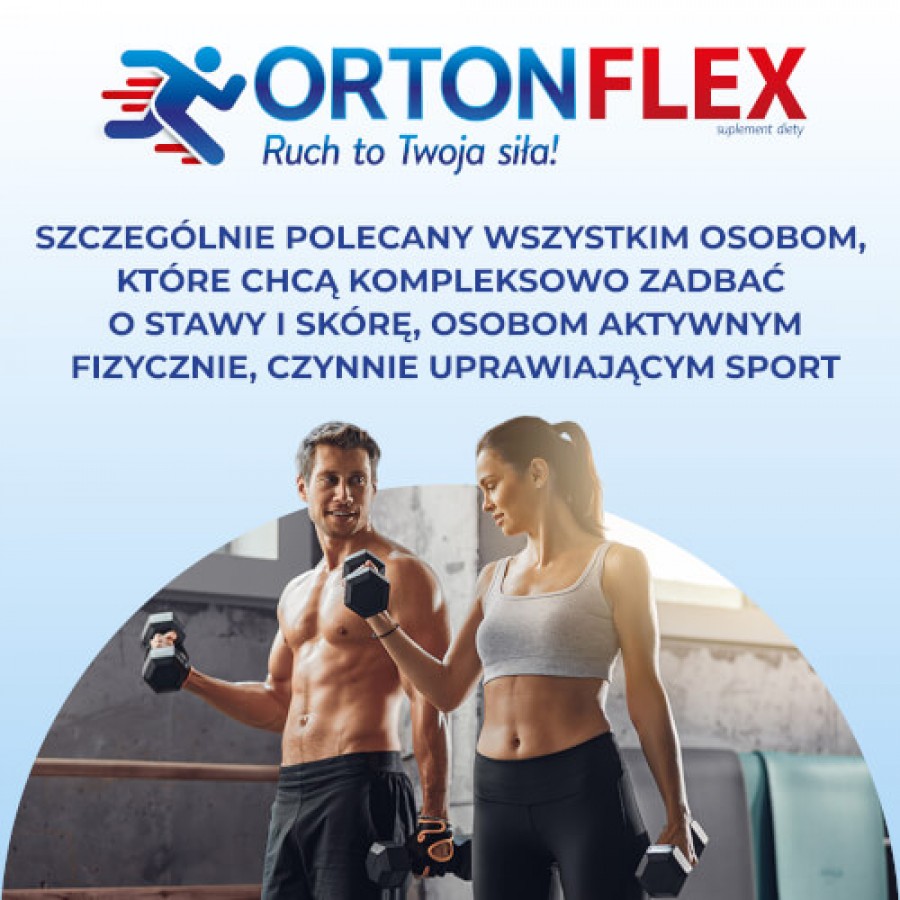 Miniaturka artykułu - #1 ORTON FLEX Kolagen na stawy, 34 sasz.