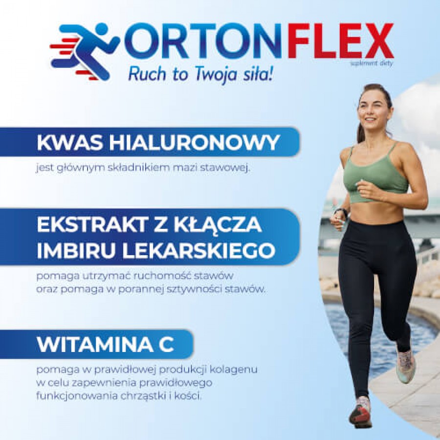 Zdjęcie produktu - 4 ORTON FLEX Kolagen na stawy, 34 sasz.