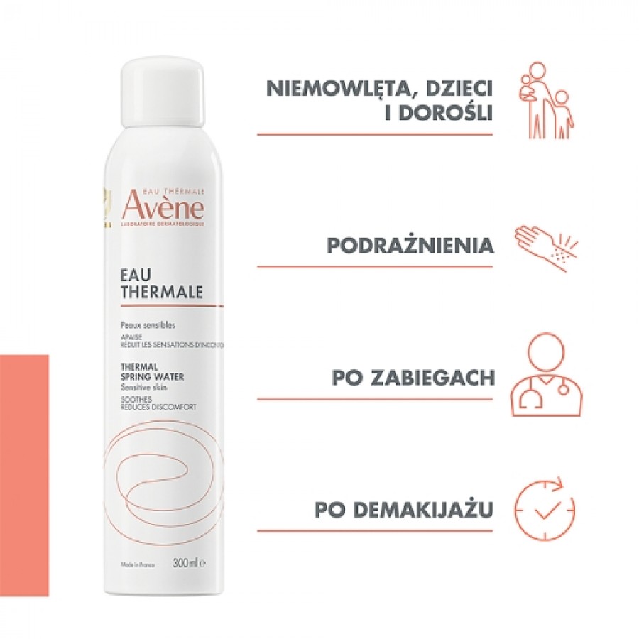 Miniaturka artykułu - #0 AVENE Woda termalna aerozol, 300 ml