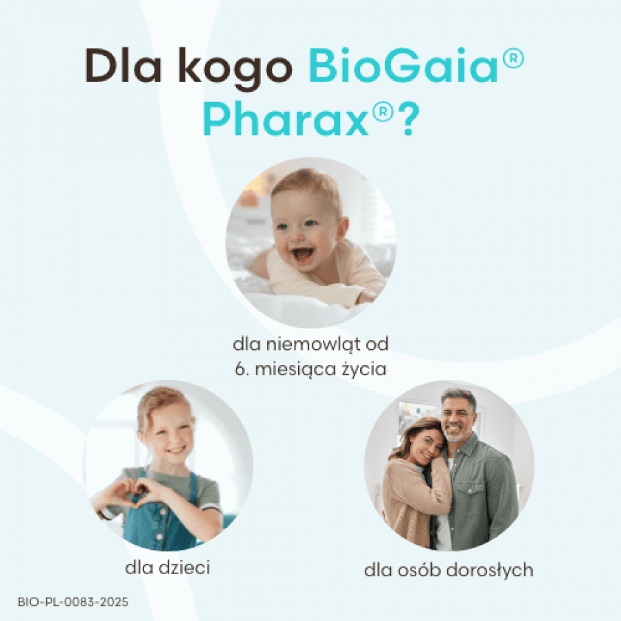 Zdjęcie produktu - 2 BioGaia Pharax krople, 5 ml