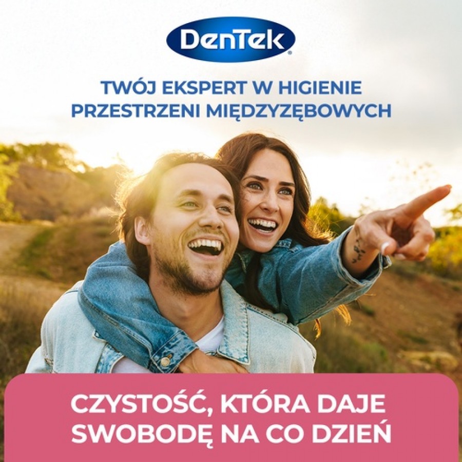 Miniaturka artykułu - #1 DENTEK Szczoteczki międzyzębowe Slim Brush rozmiar 1, 32szt.