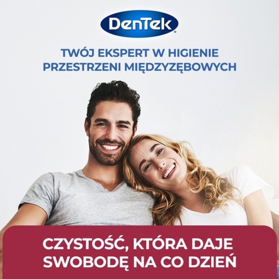 Miniaturka artykułu - #1 DENTEK Szczoteczki międzyzębowe EasyBrush rozmiar 2, 12szt.