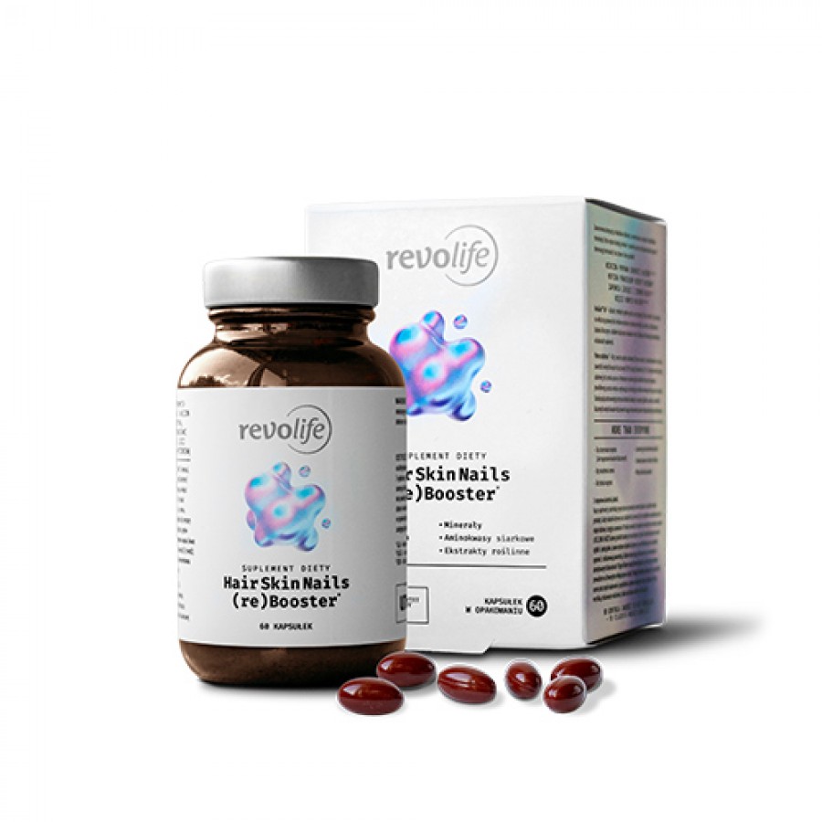 Zdjęcie produktu - 9 Revolife HairSkinNails (re)Booster, 60 kapsułek