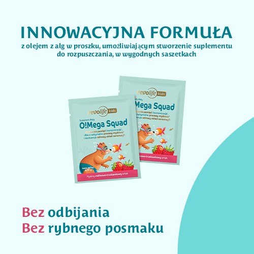 Miniaturka artykułu - #1 Revolife O!Mega Squad smak malinowo-truskawkowy, 30 saszetek