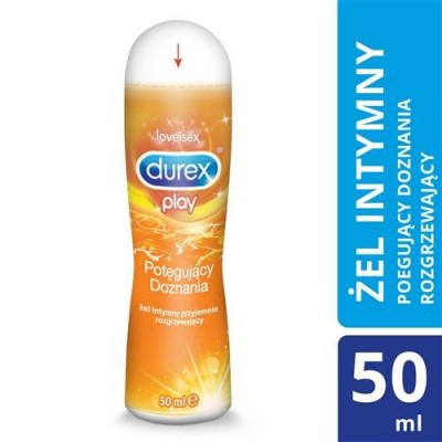 Miniaturka artykułu - #0 DUREX PLAY Warming Żel intymny rozgrzewający, 50ml