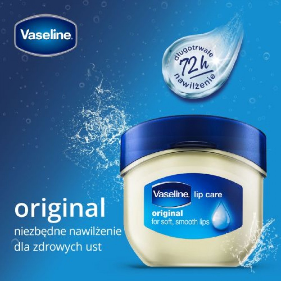 Miniaturka artykułu - #0 Vaseline Original Balsam do ust, 7g