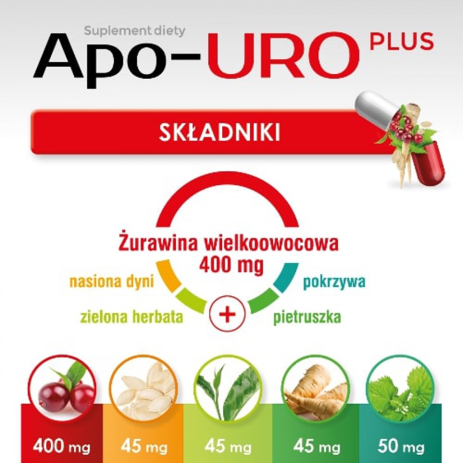 Miniaturka artykułu - #1 Apo-URO Plus, 30 kaps.