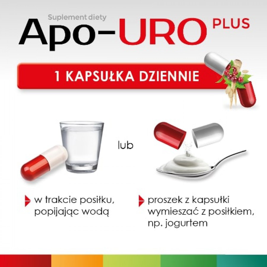 Zdjęcie produktu - 2 Apo-URO Plus, 30 kaps.