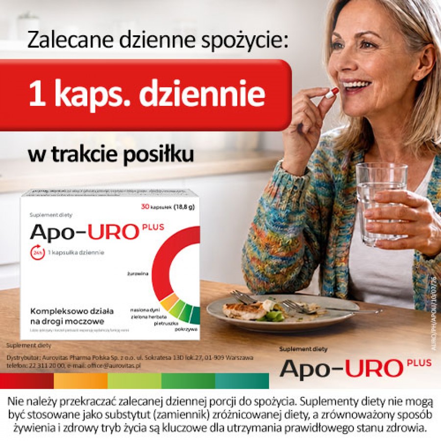 #5 – Apo-URO Plus, 30 kaps.