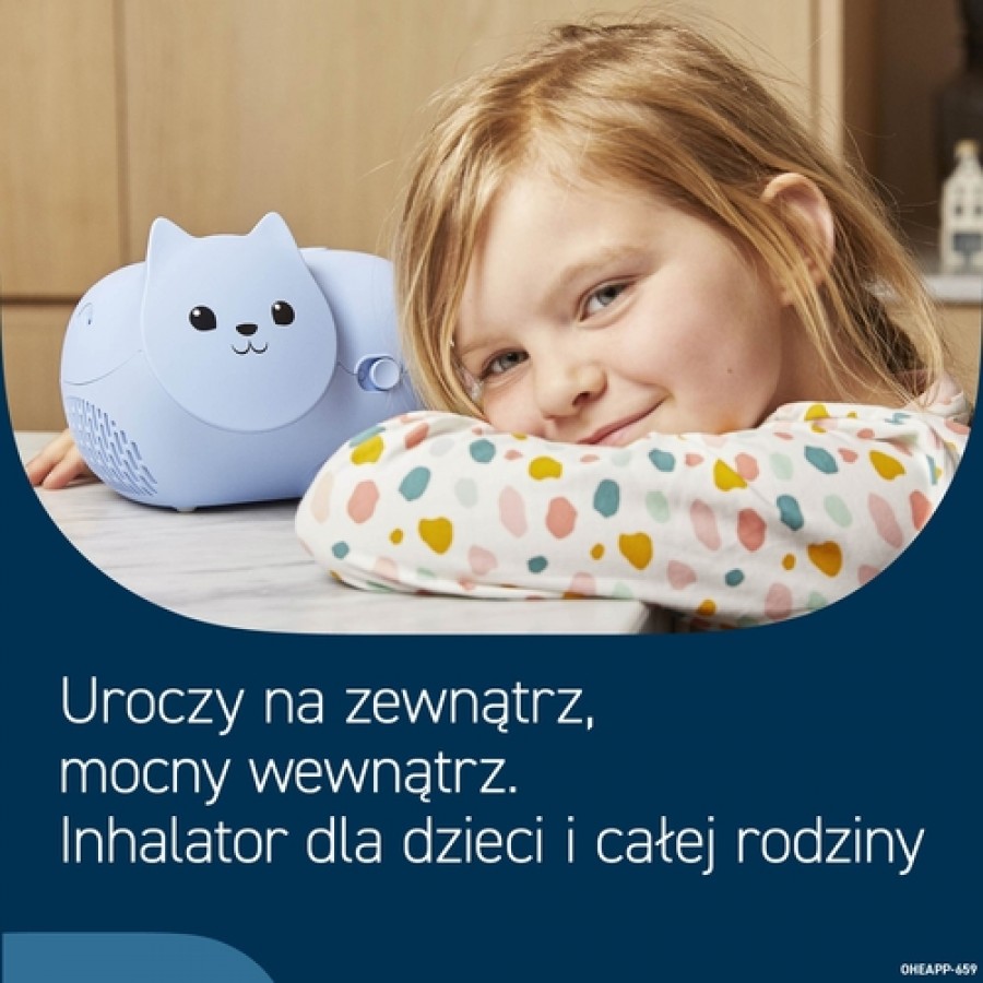 Miniaturka artykułu - #0 OMRON NamiCat Compressor Nebulizer Nebulizator kompresorowy, 1szt.
